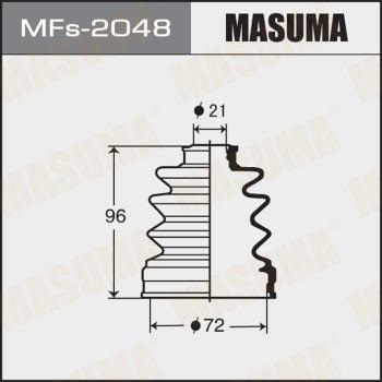 MASUMA MFs-2048 - Bellow, drive shaft autospares.lv