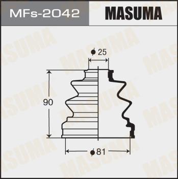 MASUMA MFs-2042 - Bellow, drive shaft autospares.lv