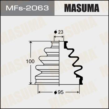 MASUMA MFs-2063 - Bellow, drive shaft autospares.lv