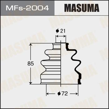 MASUMA MFs-2004 - Bellow, drive shaft autospares.lv