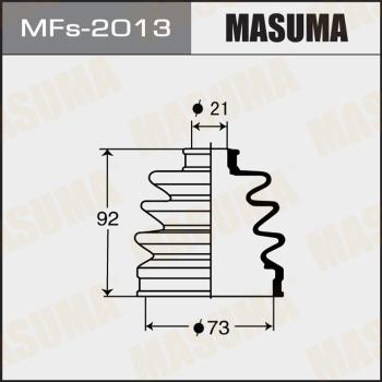 MASUMA MFs-2013 - Bellow, drive shaft autospares.lv