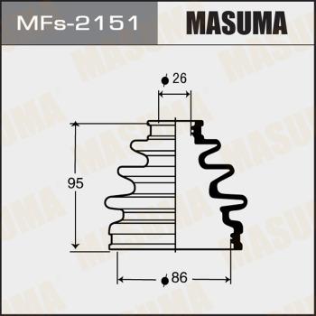 MASUMA MFS-2151 - Bellow, drive shaft autospares.lv