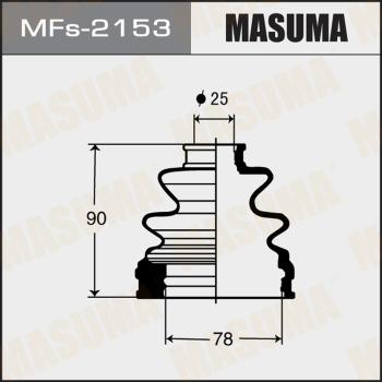 MASUMA MFs-2153 - Bellow, drive shaft autospares.lv
