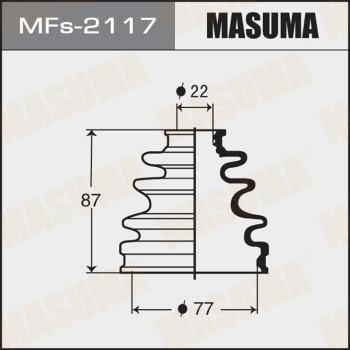 MASUMA MFs-2117 - Bellow, drive shaft autospares.lv