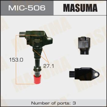 MASUMA MIC-506 - Ignition Coil autospares.lv