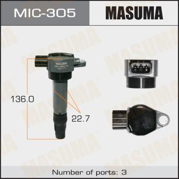 MASUMA MIC-305 - Ignition Coil autospares.lv