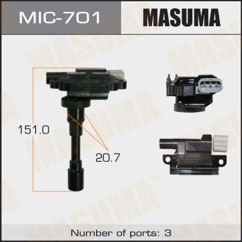 MASUMA MIC-701 - Ignition Coil autospares.lv
