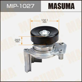 MASUMA MIP-1027 - Belt Tensioner, v-ribbed belt autospares.lv