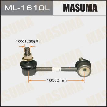 MASUMA ML-1610L - Rod / Strut, stabiliser autospares.lv