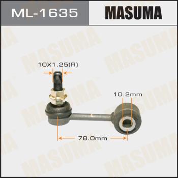 MASUMA ML-1635 - Rod / Strut, stabiliser autospares.lv