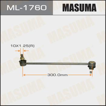 MASUMA ML-1760 - Rod / Strut, stabiliser autospares.lv