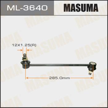 MASUMA ML-3640 - Rod / Strut, stabiliser autospares.lv