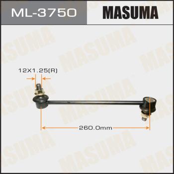 MASUMA ML3750 - Rod / Strut, stabiliser autospares.lv