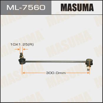 MASUMA ML7560 - Rod / Strut, stabiliser autospares.lv