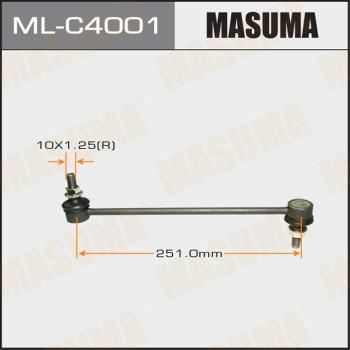 MASUMA ML-C4001 - Rod / Strut, stabiliser autospares.lv