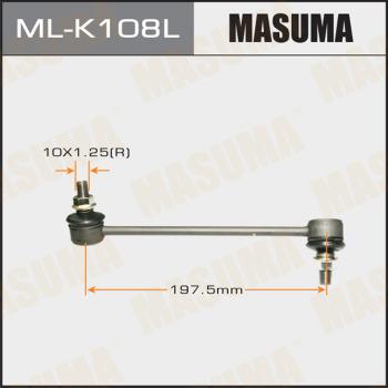 MASUMA ML-K108L - Rod / Strut, stabiliser autospares.lv