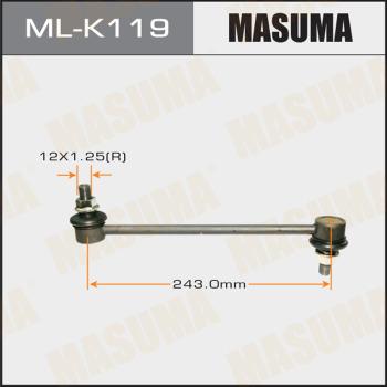 MASUMA ML-K119 - Rod / Strut, stabiliser autospares.lv