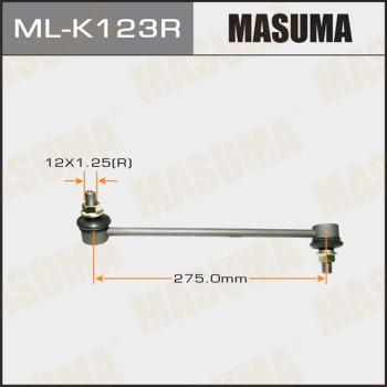 MASUMA ML-K123R - Rod / Strut, stabiliser autospares.lv