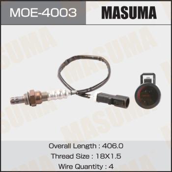 MASUMA MOE-4003 - Lambda Sensor autospares.lv