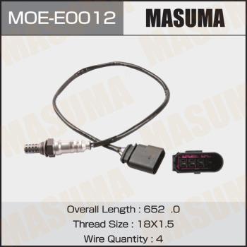 MASUMA MOE-E0012 - Lambda Sensor autospares.lv