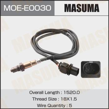 MASUMA MOE-E0030 - Lambda Sensor autospares.lv