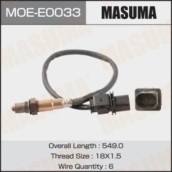 MASUMA MOE-E0033 - Lambda Sensor autospares.lv