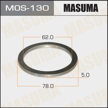 MASUMA MOS-130 - Seal Ring, exhaust pipe autospares.lv