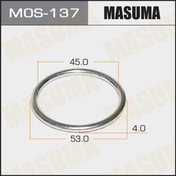 MASUMA MOS-137 - Seal Ring, exhaust pipe autospares.lv