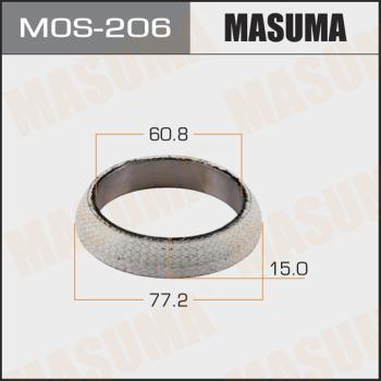MASUMA MOS-206 - Seal Ring, exhaust pipe autospares.lv