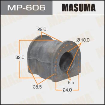 MASUMA MP-606 - Bearing Bush, stabiliser autospares.lv