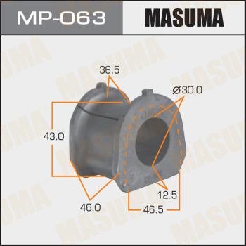 MASUMA MP-063 - Bearing Bush, stabiliser autospares.lv