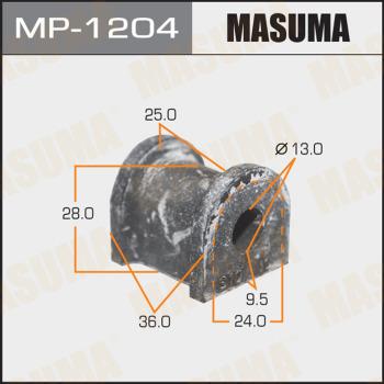 MASUMA MP-1204 - Bearing Bush, stabiliser autospares.lv