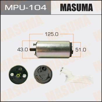 MASUMA MPU104 - Fuel Pump autospares.lv