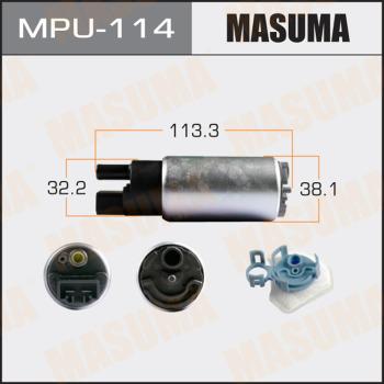 MASUMA MPU114 - Fuel Pump autospares.lv