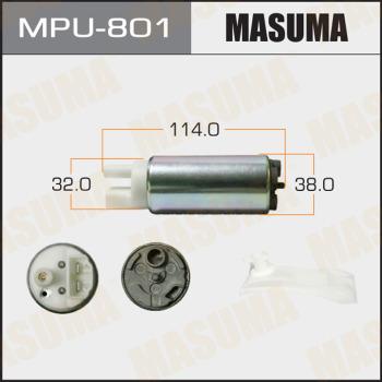 MASUMA MPU-801 - Fuel Pump autospares.lv