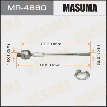 MASUMA MR4860 - Inner Tie Rod, Axle Joint autospares.lv