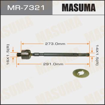 MASUMA MR-7321 - Inner Tie Rod, Axle Joint autospares.lv