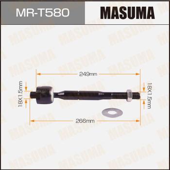 MASUMA MR-T580 - Inner Tie Rod, Axle Joint autospares.lv