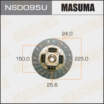 MASUMA NSD095U - Clutch Disc autospares.lv