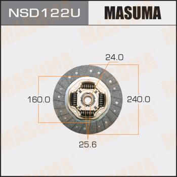 MASUMA NSD122U - Clutch Disc autospares.lv