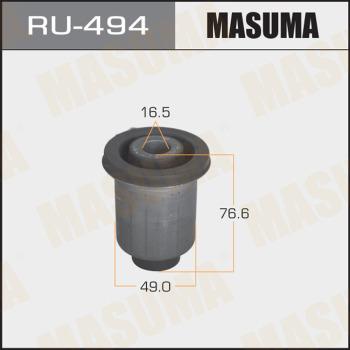 MASUMA RU-494 - Bush of Control / Trailing Arm autospares.lv