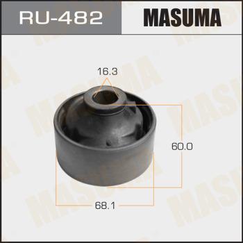 MASUMA RU-482 - Bush of Control / Trailing Arm autospares.lv