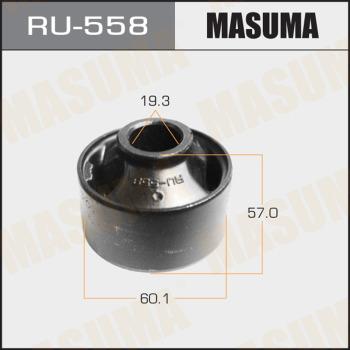 MASUMA RU-558 - Bush of Control / Trailing Arm autospares.lv