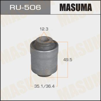 MASUMA RU-506 - Bush of Control / Trailing Arm autospares.lv