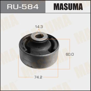 MASUMA RU-584 - Bush of Control / Trailing Arm autospares.lv