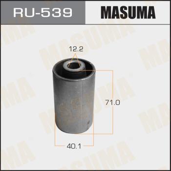 MASUMA RU-539 - Bush of Control / Trailing Arm autospares.lv