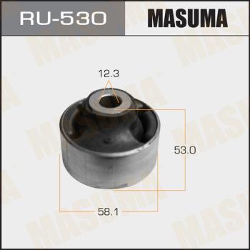 MASUMA RU-530 - Bush of Control / Trailing Arm autospares.lv