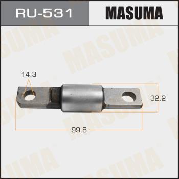 MASUMA RU-531 - Bush of Control / Trailing Arm autospares.lv