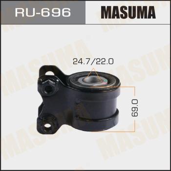 MASUMA RU-696 - Bush of Control / Trailing Arm autospares.lv