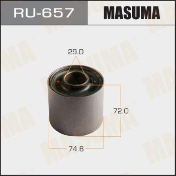 MASUMA RU-657 - Bush of Control / Trailing Arm autospares.lv
